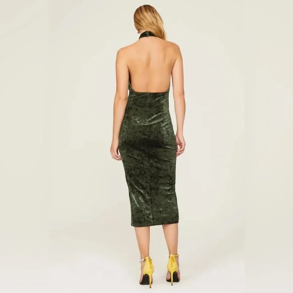 Ronny Kobo Collection Strapless Green Dress - Picture 4 of 15